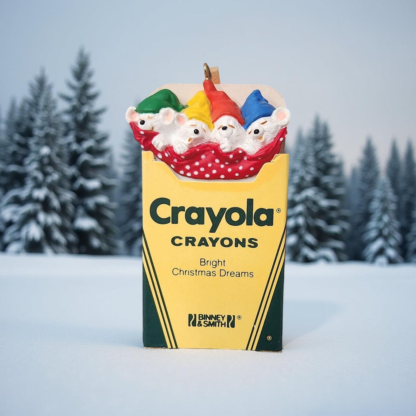 Christmas Dream Ornament - Crayola Bright Hallmark Collection