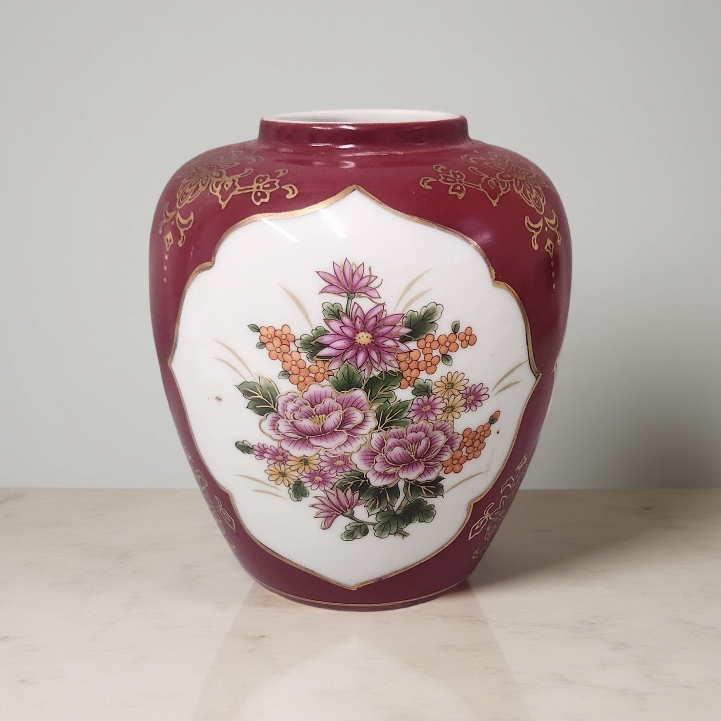 Japanese Ginger Jar (No Lid)