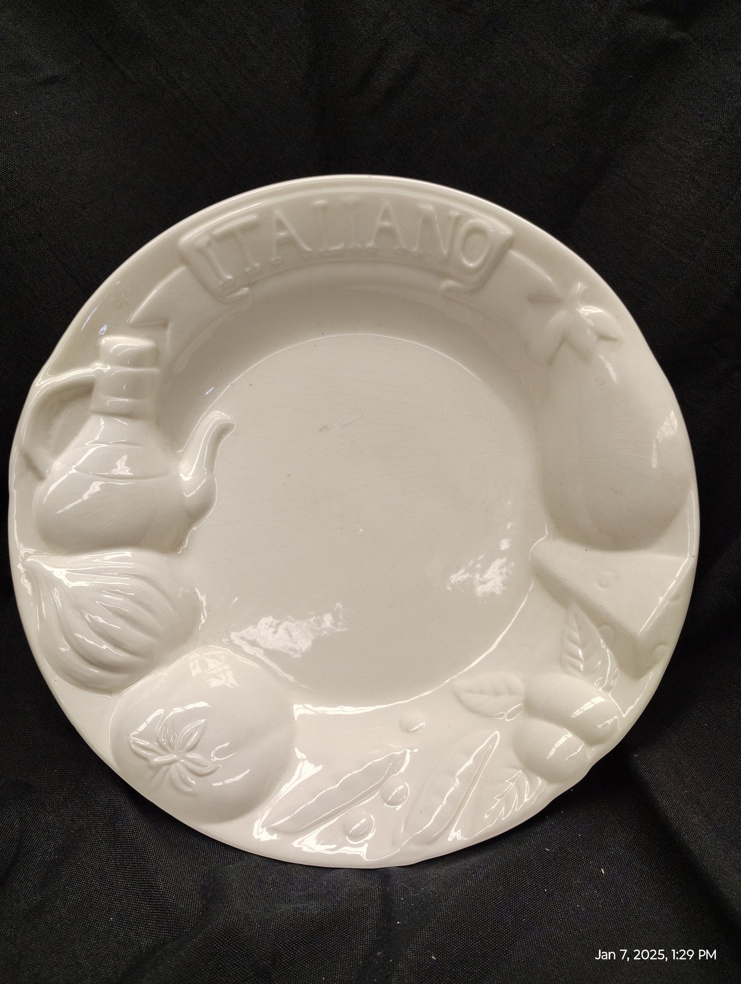 Italiano White Serving Platter
