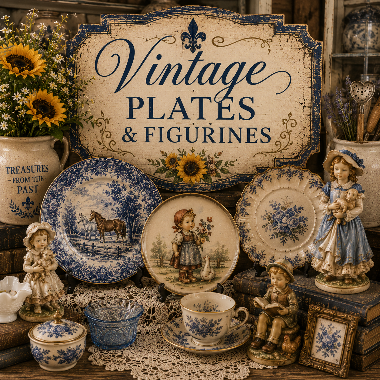 Vintage Plates & Figurines