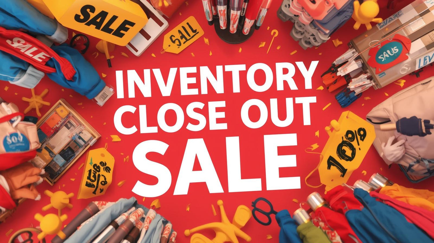Closeout Sale 75% OFF