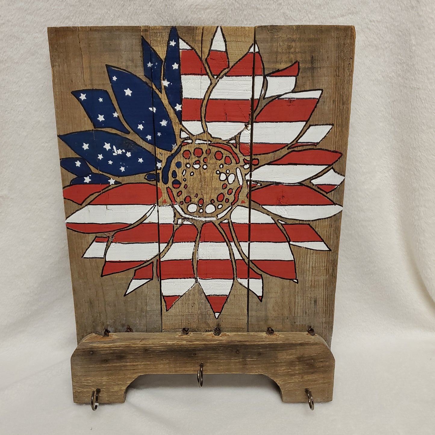 Patriotic Wooden Artwork