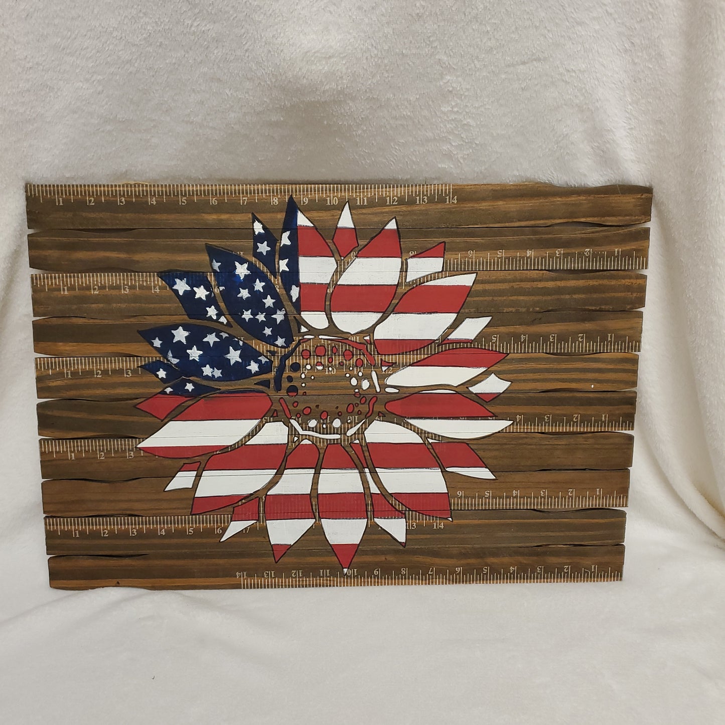 Patriotic Wooden Artwork