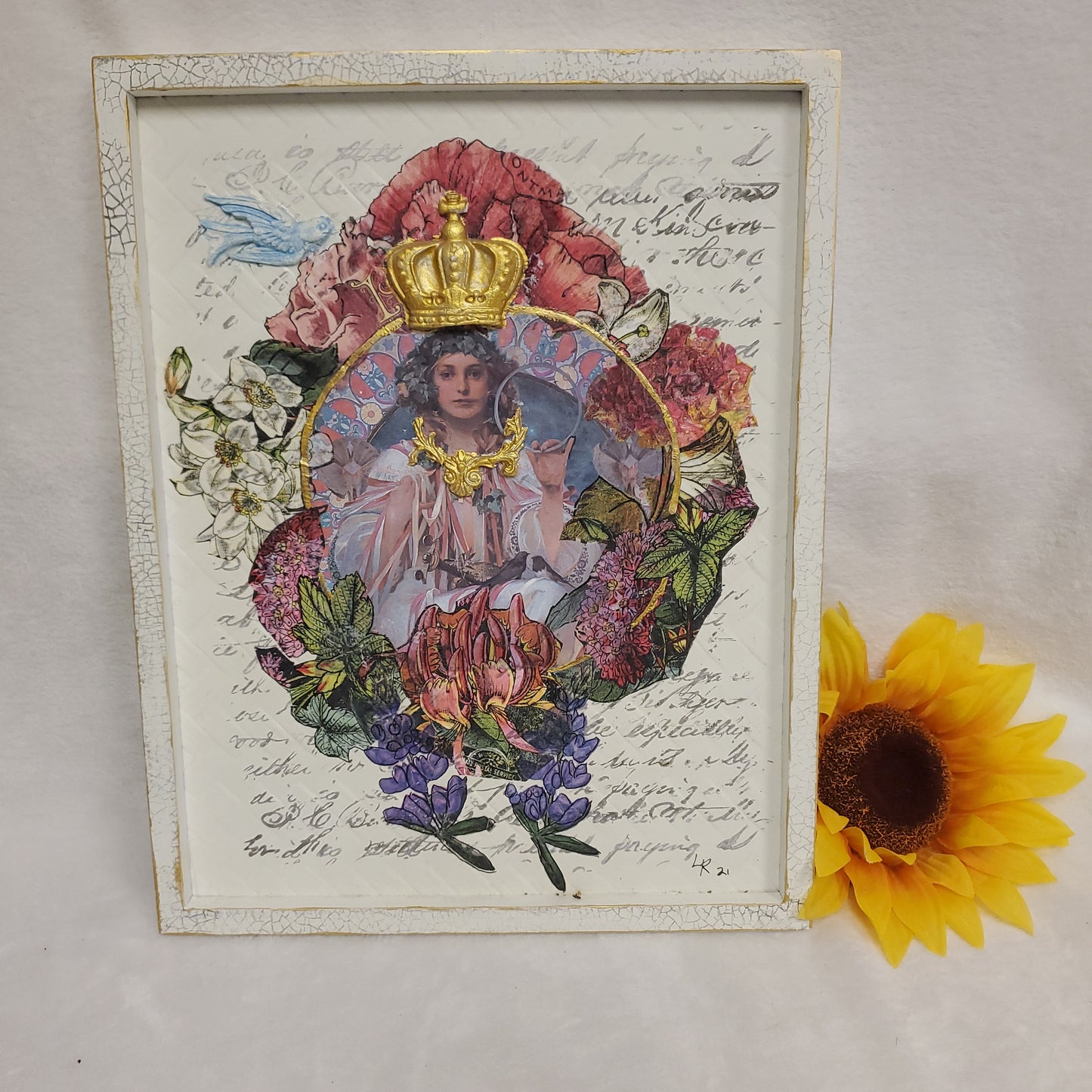 Mary in Flowers