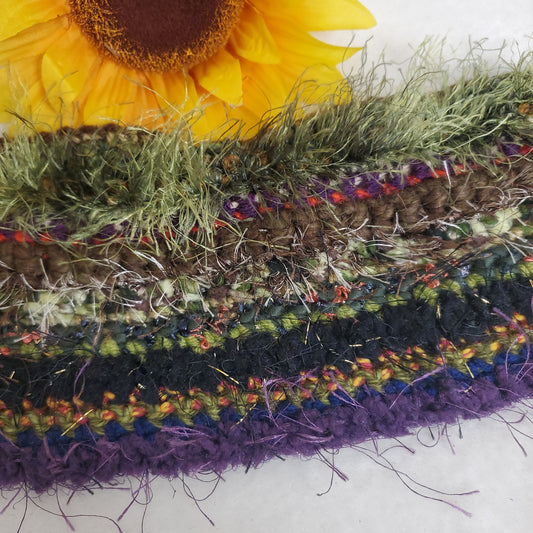 Hand Crocheted Multicolored Scarves