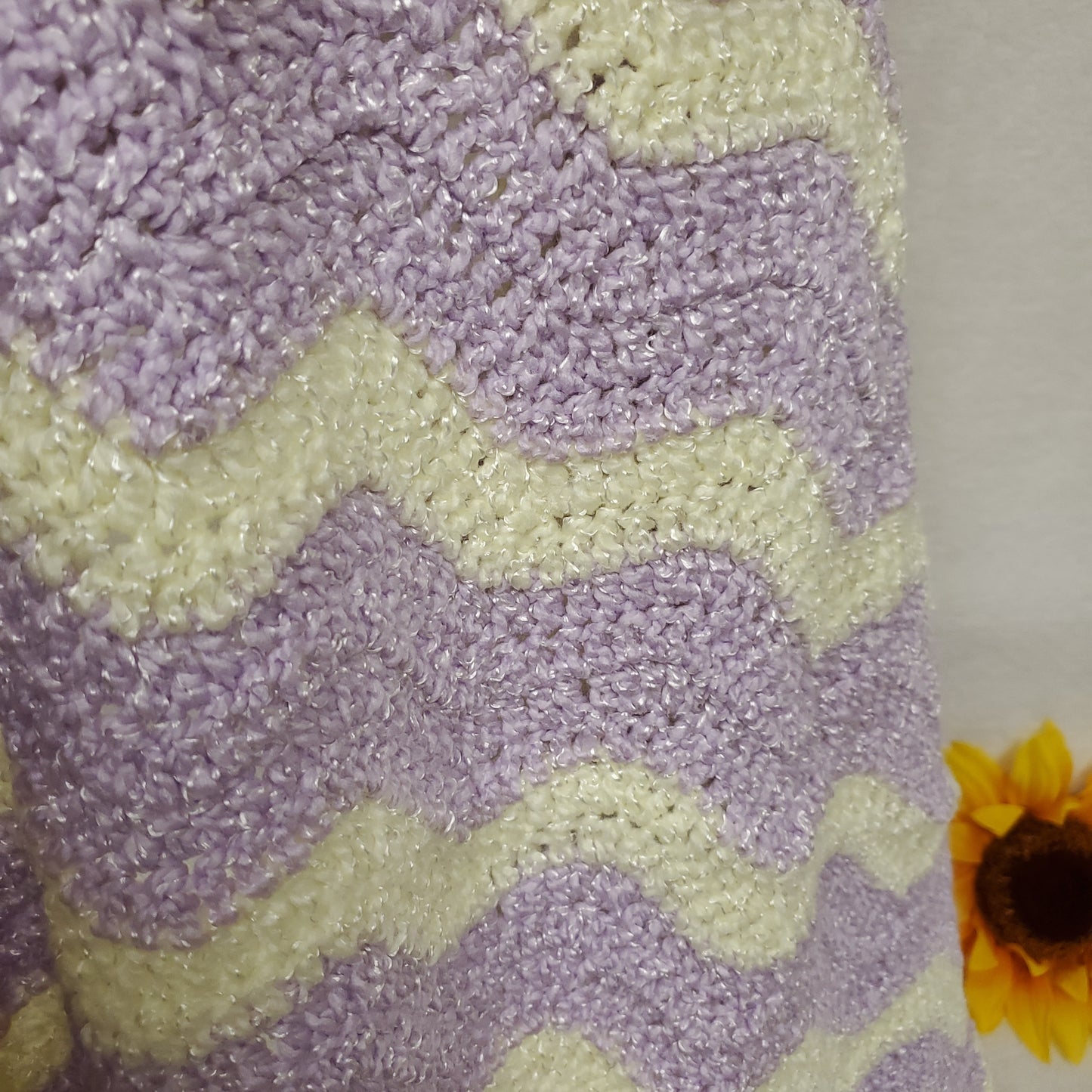 Handmade Crochet Baby Blanket - Soft & Cozy Newborn Gift