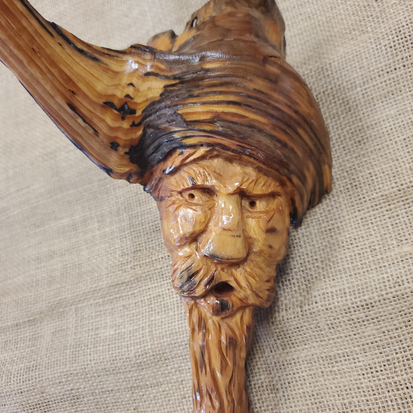 Large Asymmetrical Wood Carvings