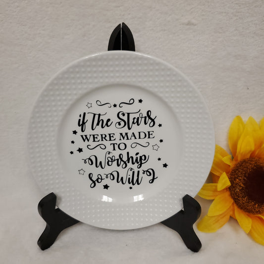 Small Decorative Plate