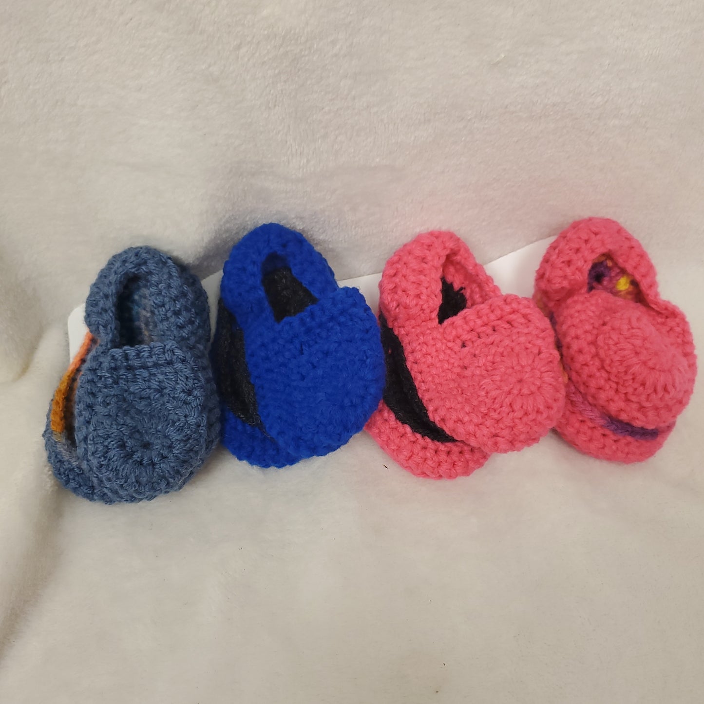 Handcrafted Infant Booties - Soft Sole Baby Shoes for 3 to 6 months