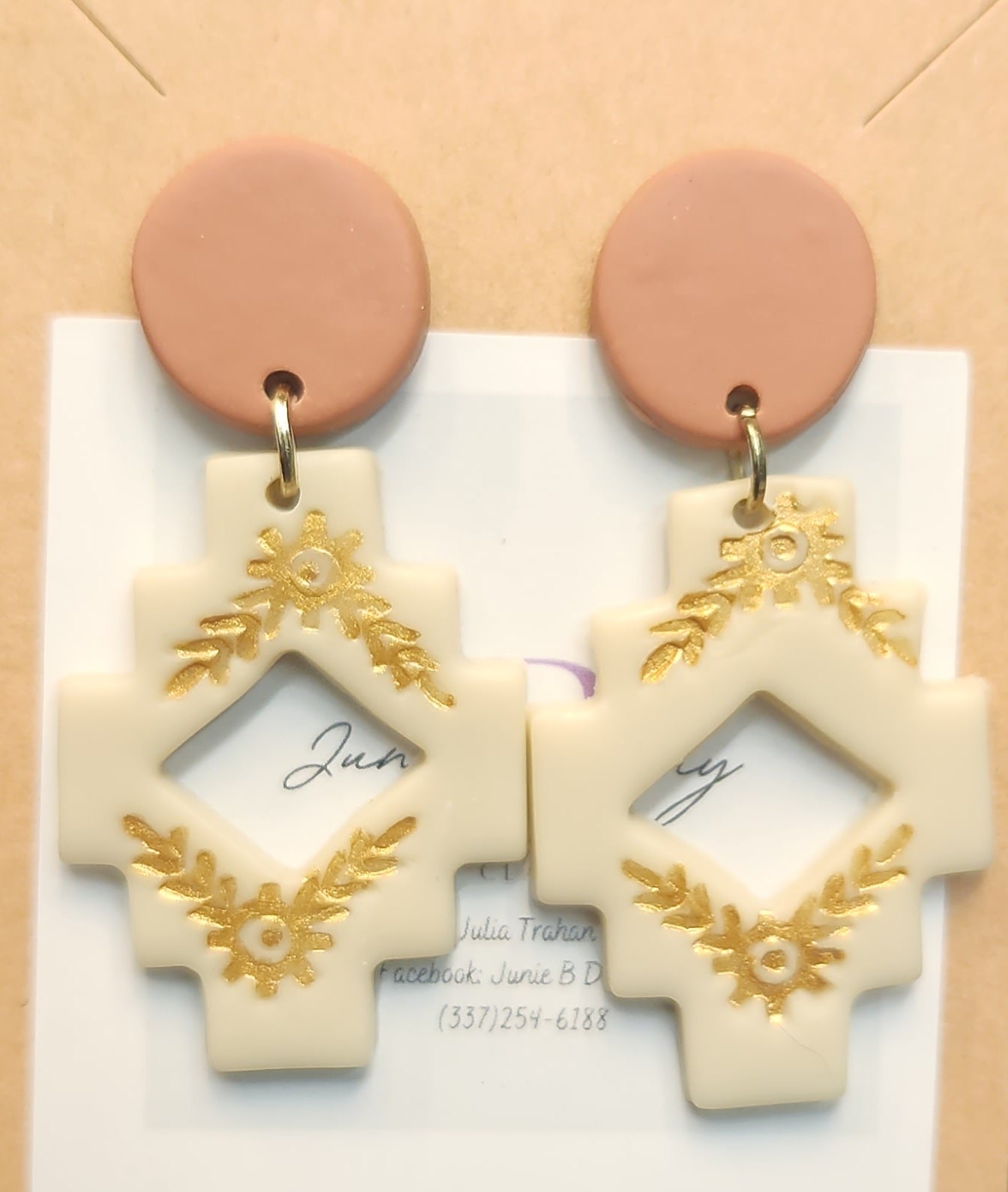 Southwest Clay Earrings JPMC