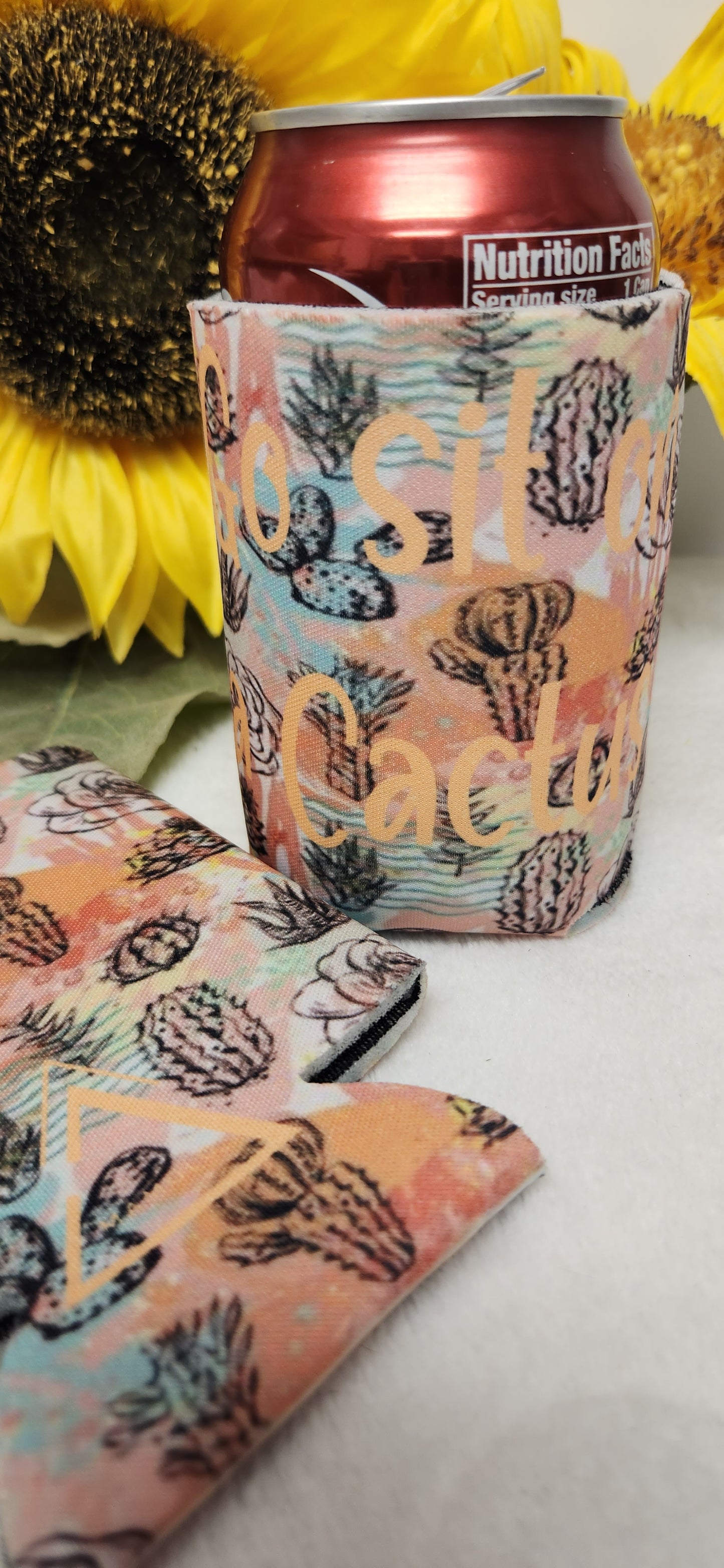 Go Sit on a Cactus Koozie