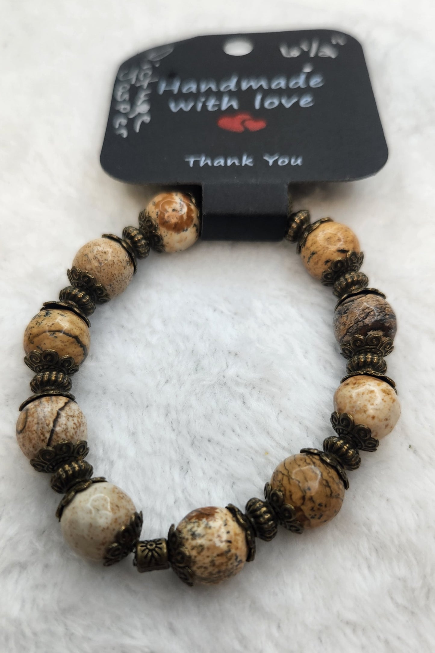 Picture Jasper Bracelets - Religious