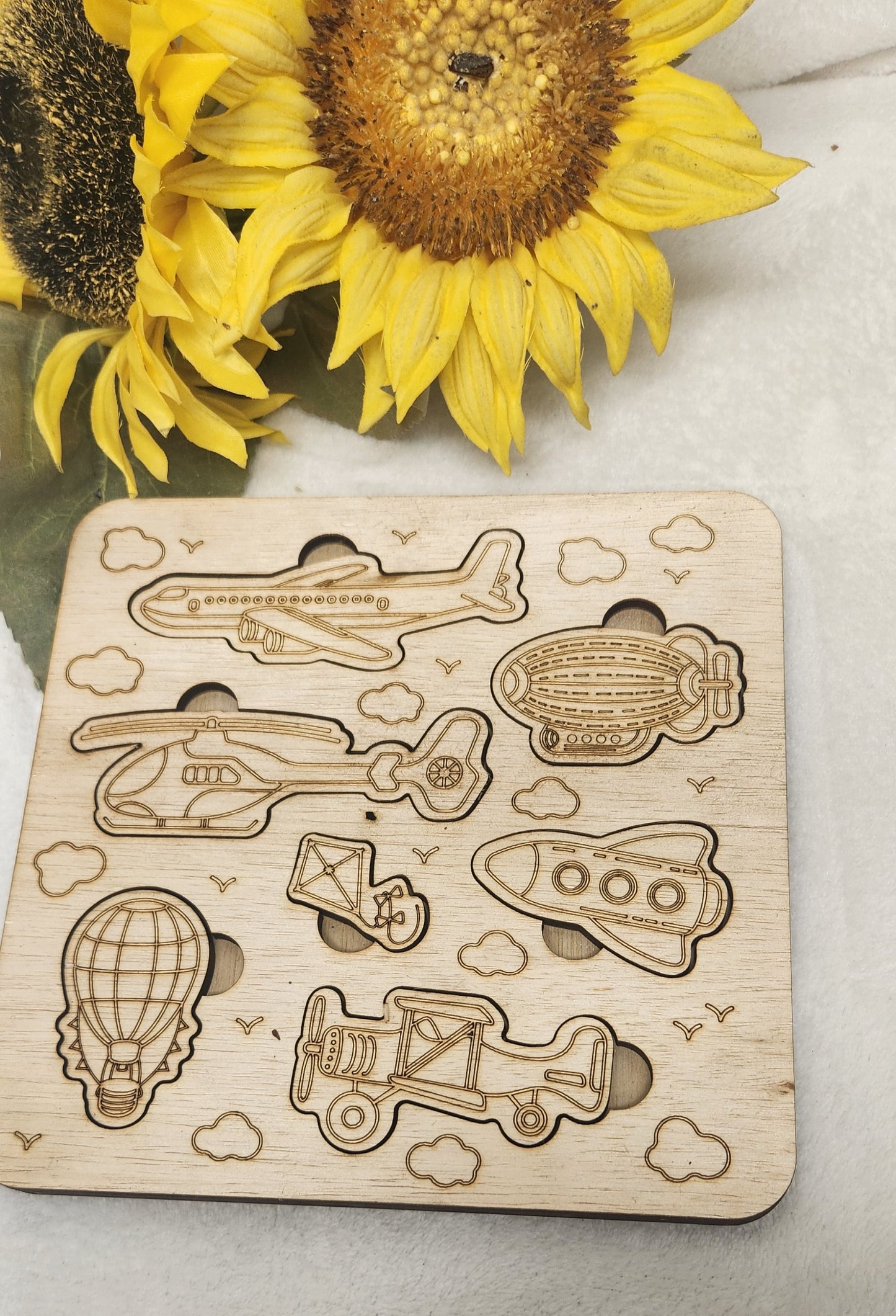 Wooden Engraved Puzzles