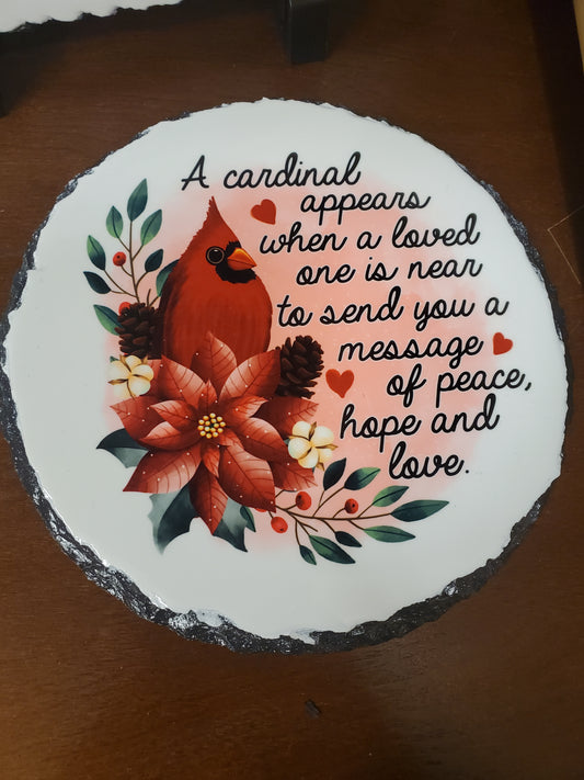 Decorative Round Slate