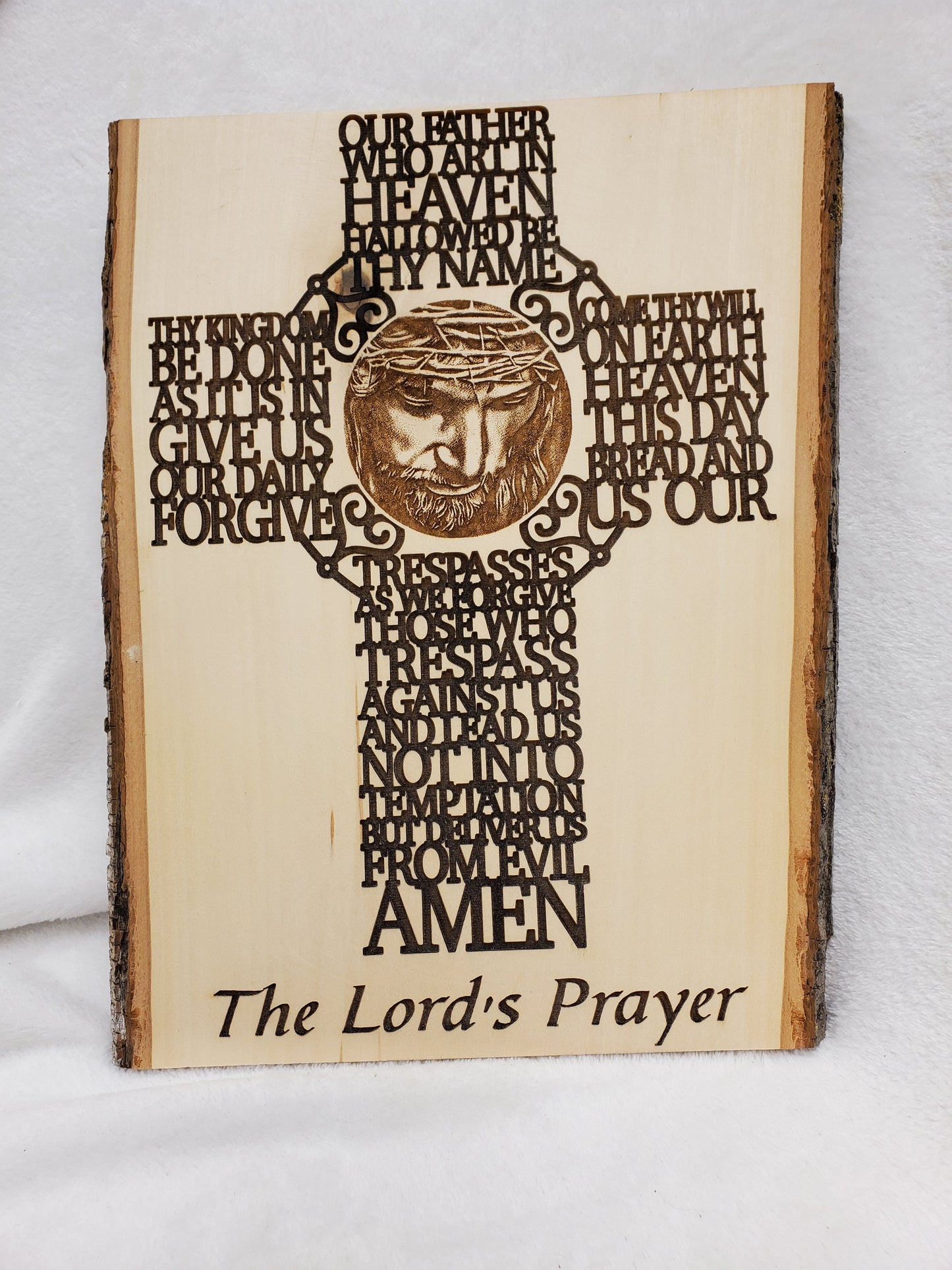 Large Detailed Engraved Plank