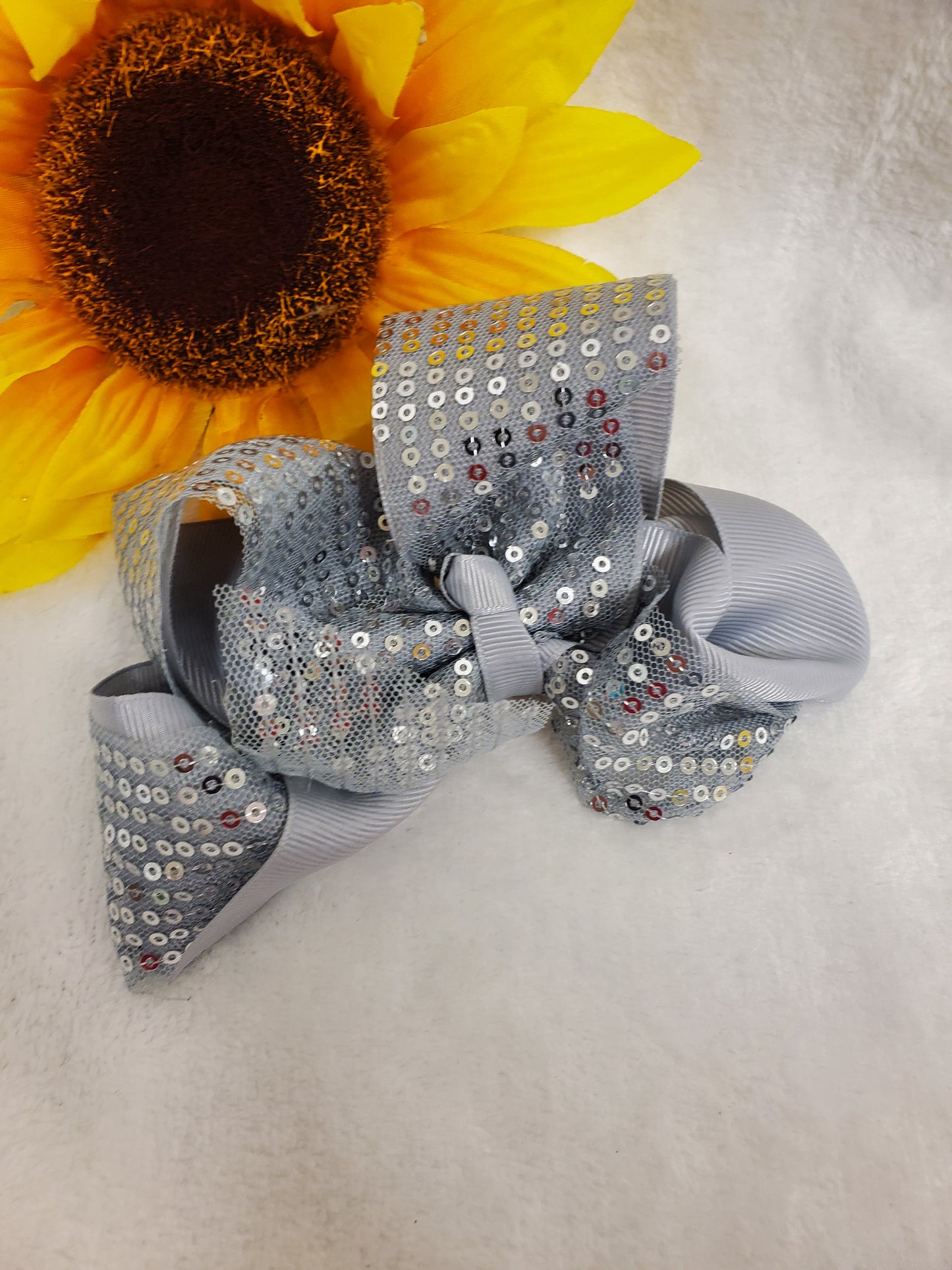 Sequin Girl's Bows by Manita