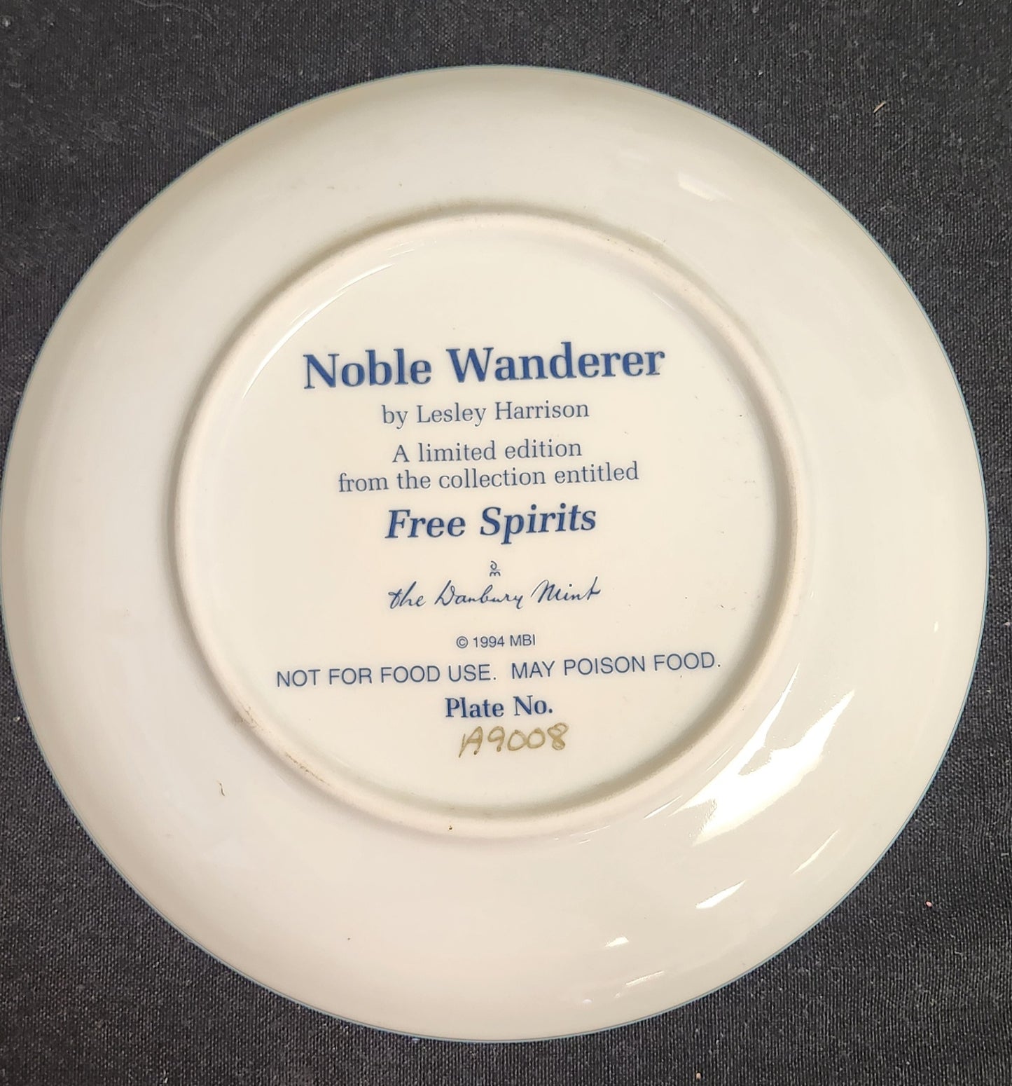 Vintage 'Free Spirits' Danbury Mint Collectible Plate - Americana Decor