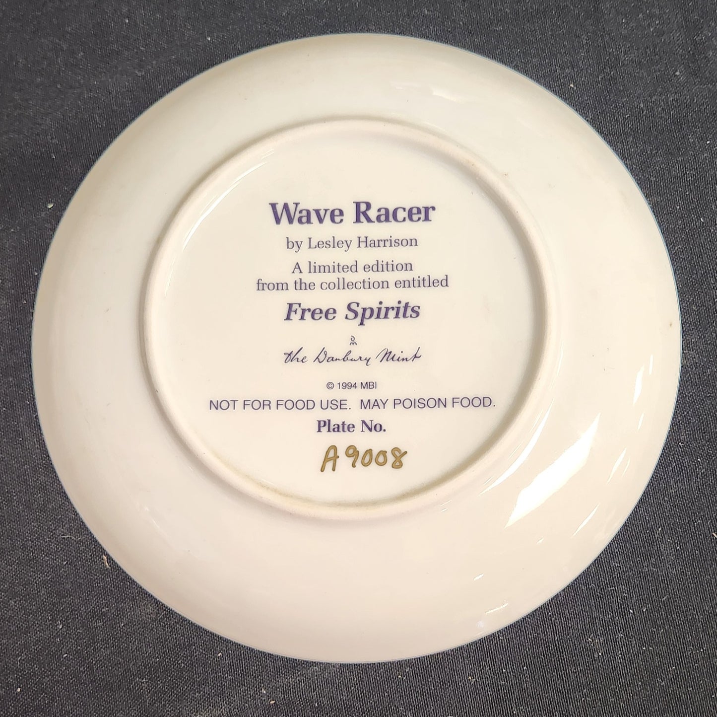 Vintage 'Free Spirits' Danbury Mint Collectible Plate - Americana Decor