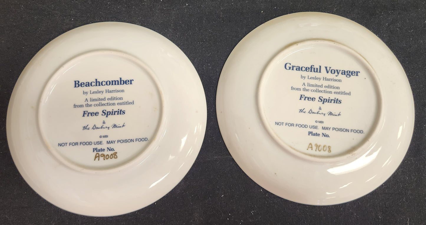 Vintage 'Free Spirits' Danbury Mint Collectible Plate - Americana Decor