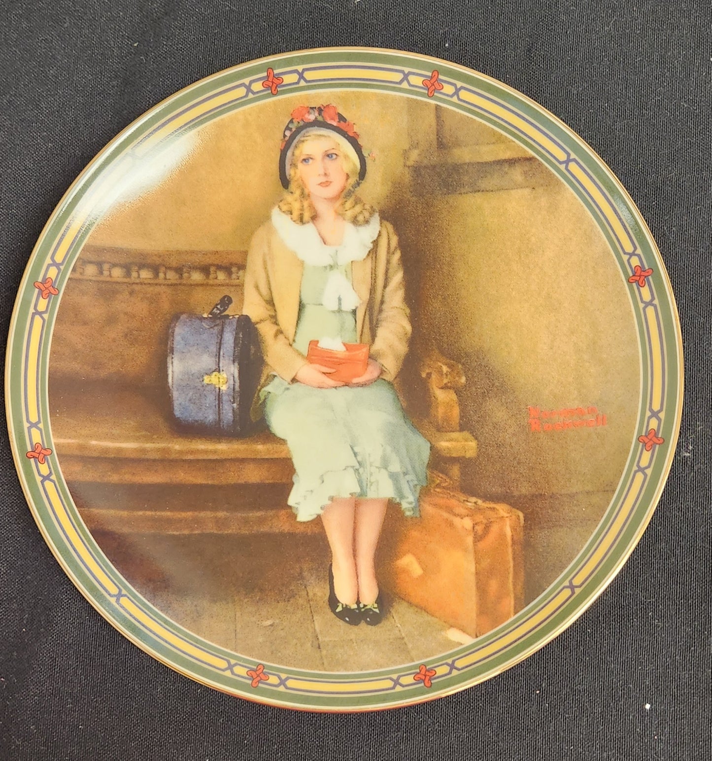Limited Edition Rockwell's American Dream Collectible Plates - Patriotic Home Decor