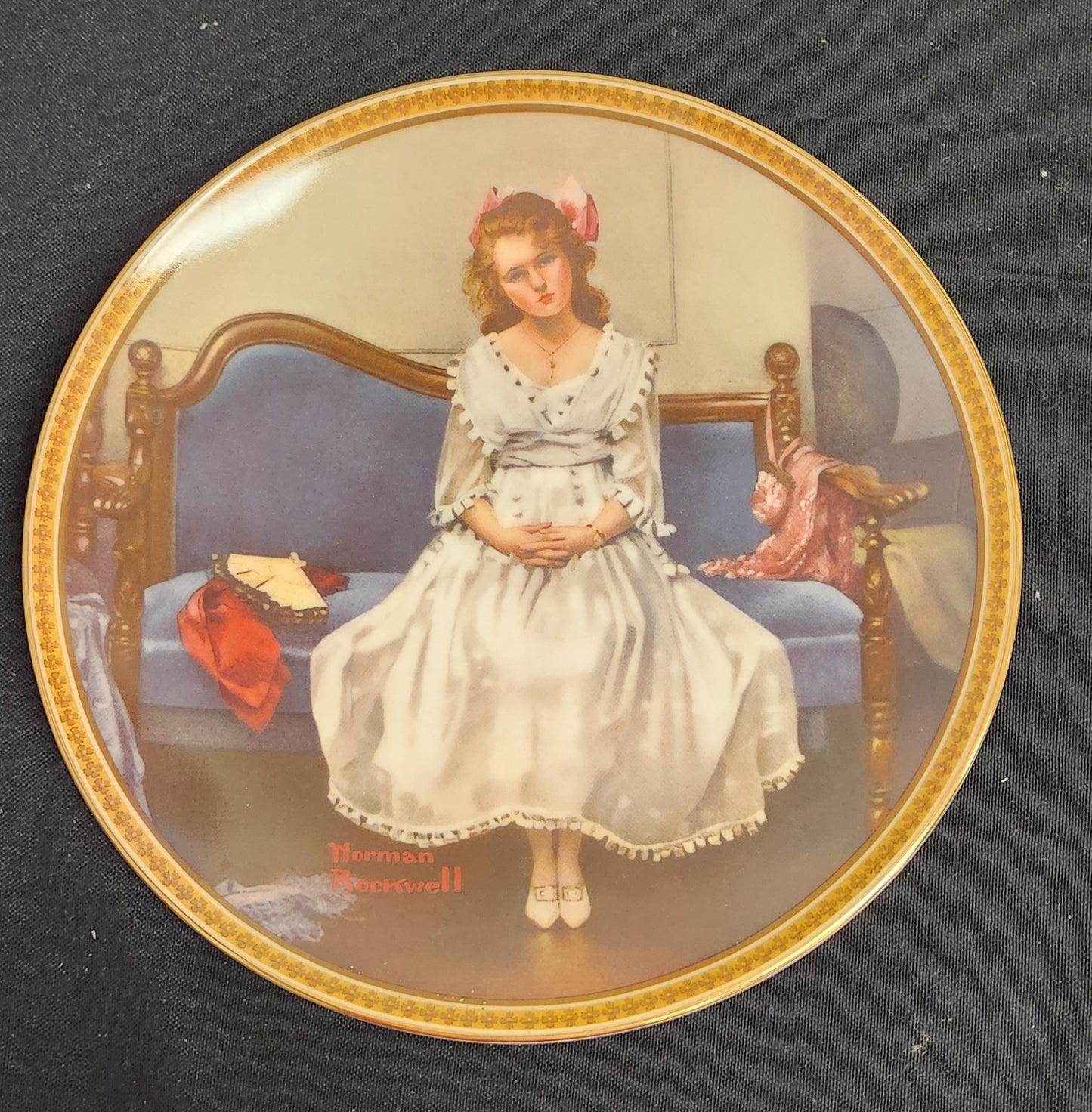 Rockwell Inspired Rediscovered Women Collector Plates - Patriotic Home  Decor