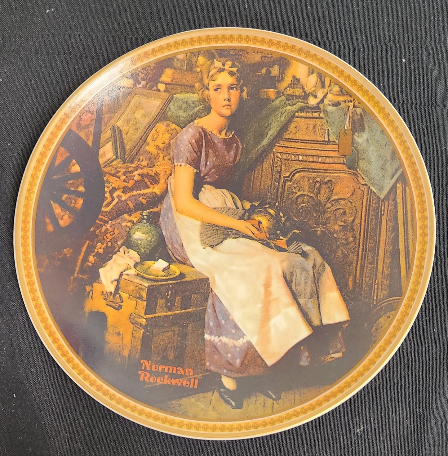 Rockwell Inspired Rediscovered Women Collector Plates - Patriotic Home  Decor