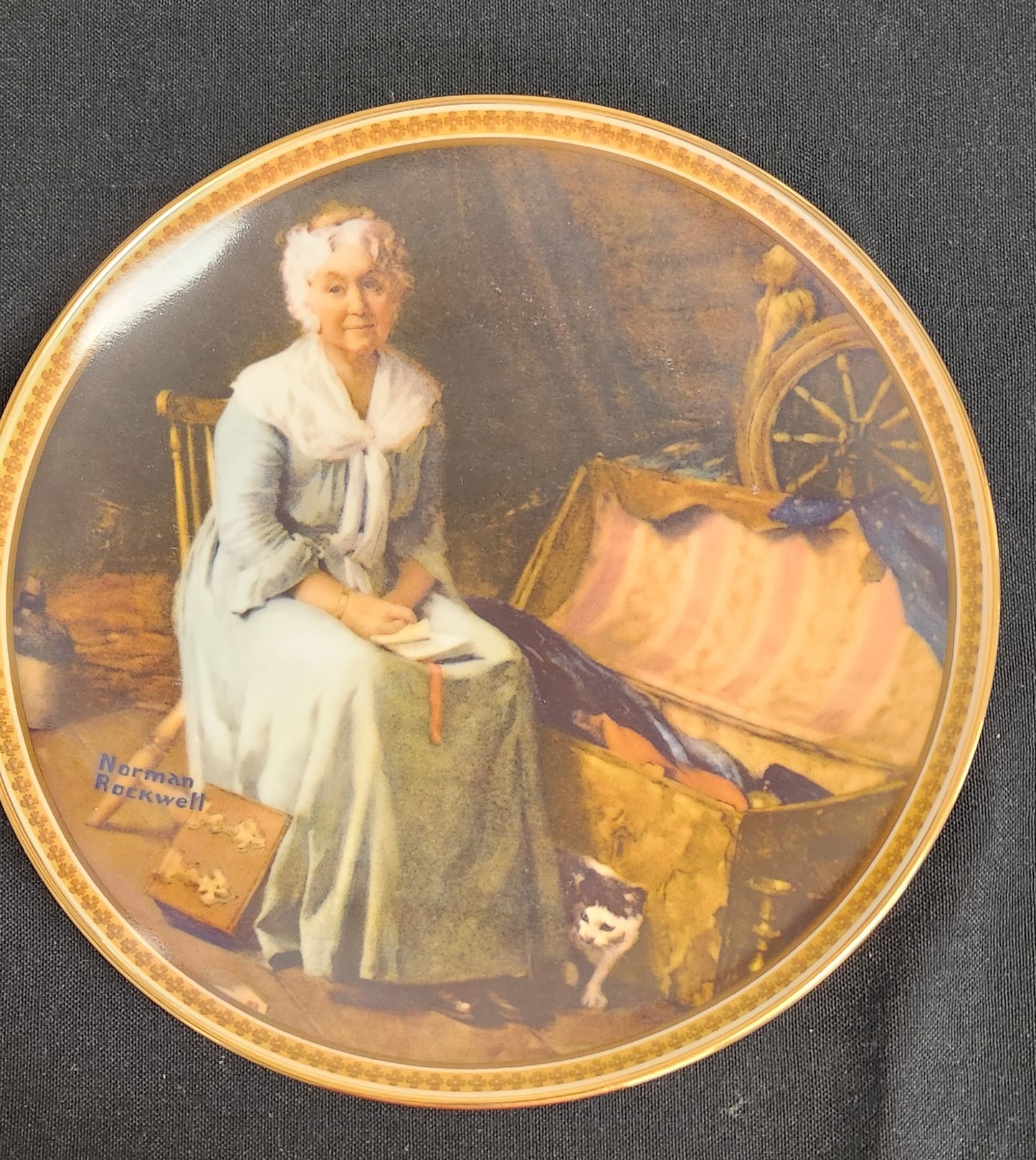 Rockwell Inspired Rediscovered Women Collector Plates - Patriotic Home  Decor