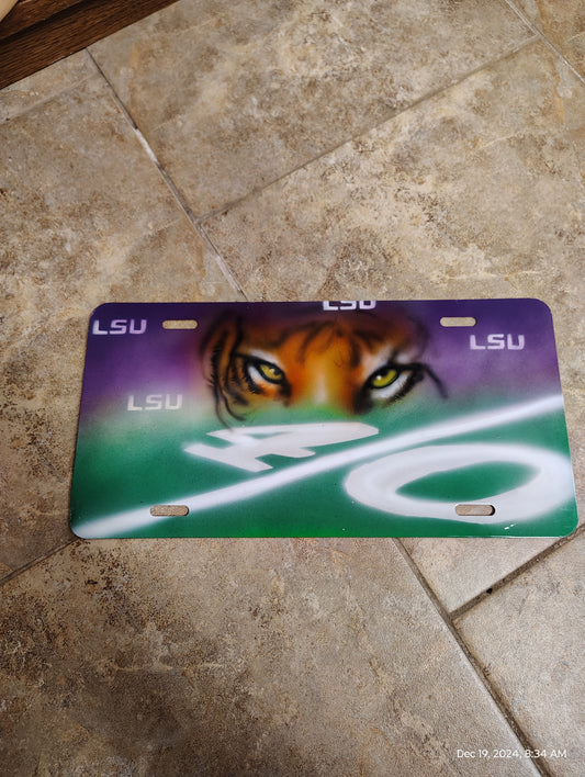 LSU Vanity Plates