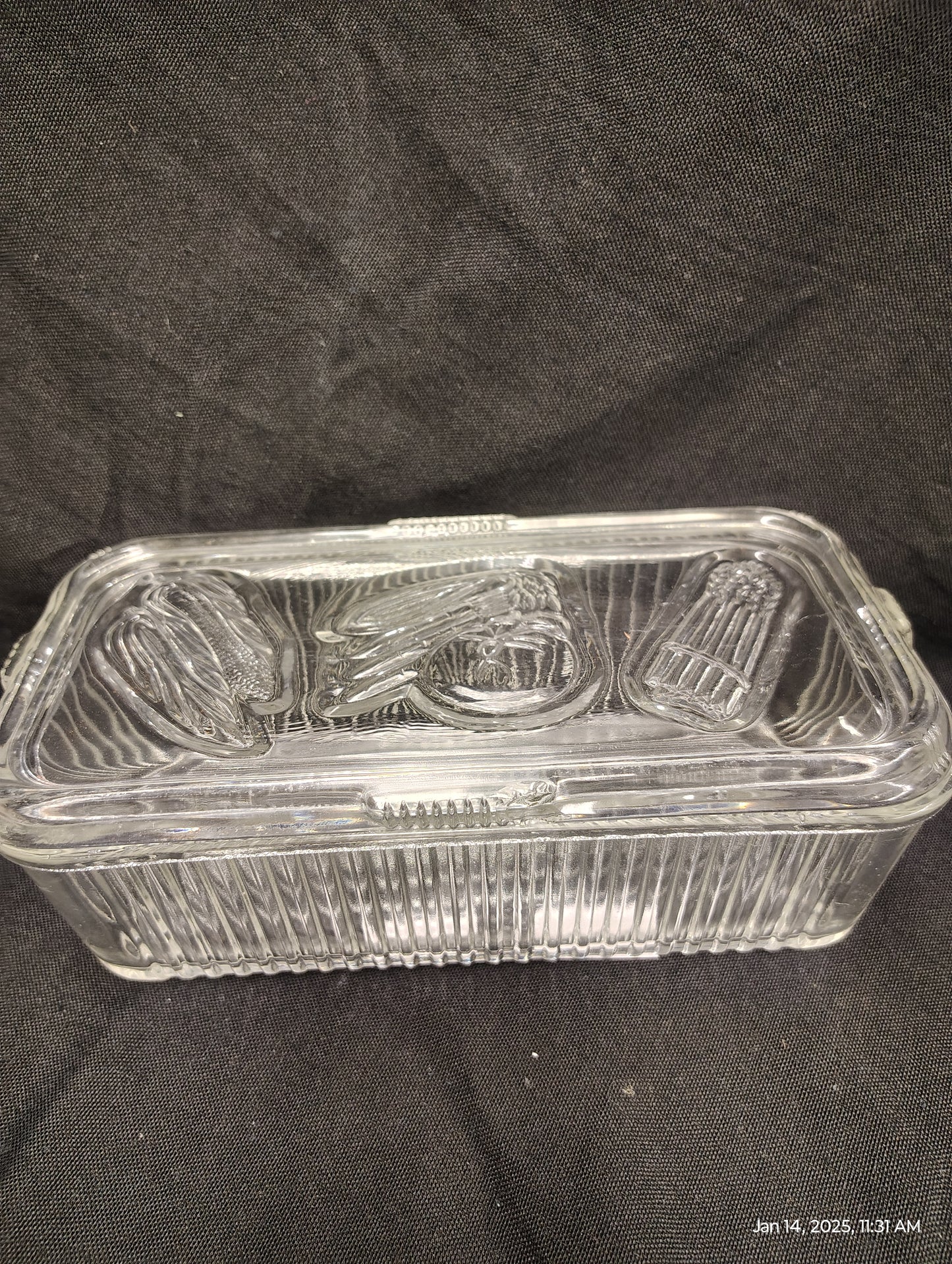 Federal Glass Refrigerator Dish