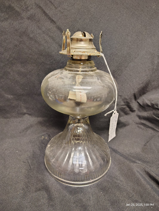 Oil Lamp Bases and Tops