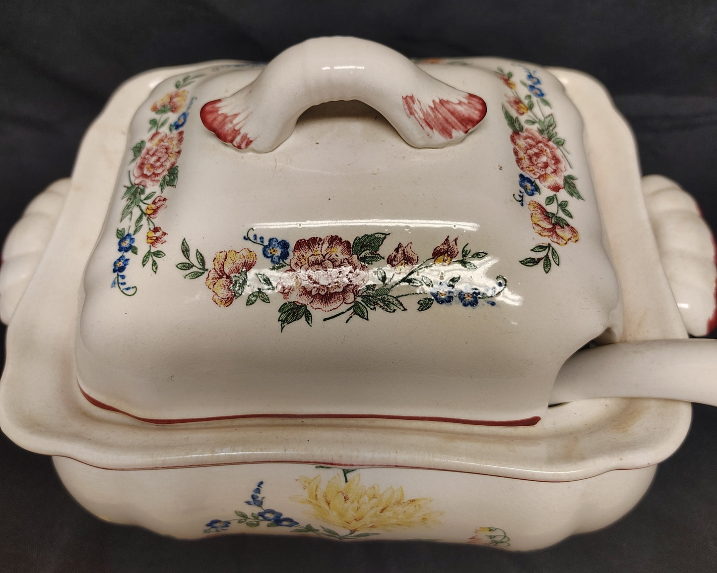 Japanese China Soup Tureen
