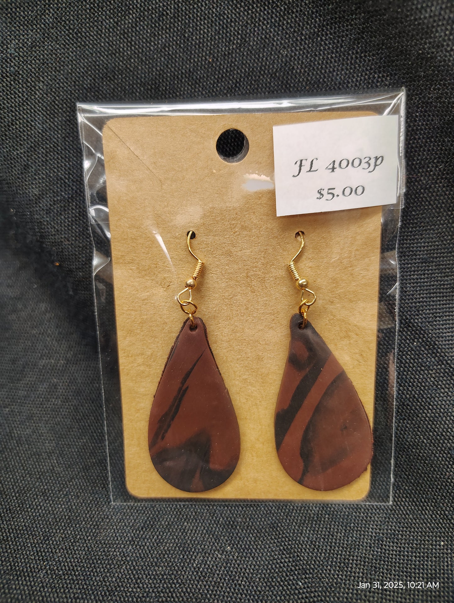 Tear Drop Earrings by FL