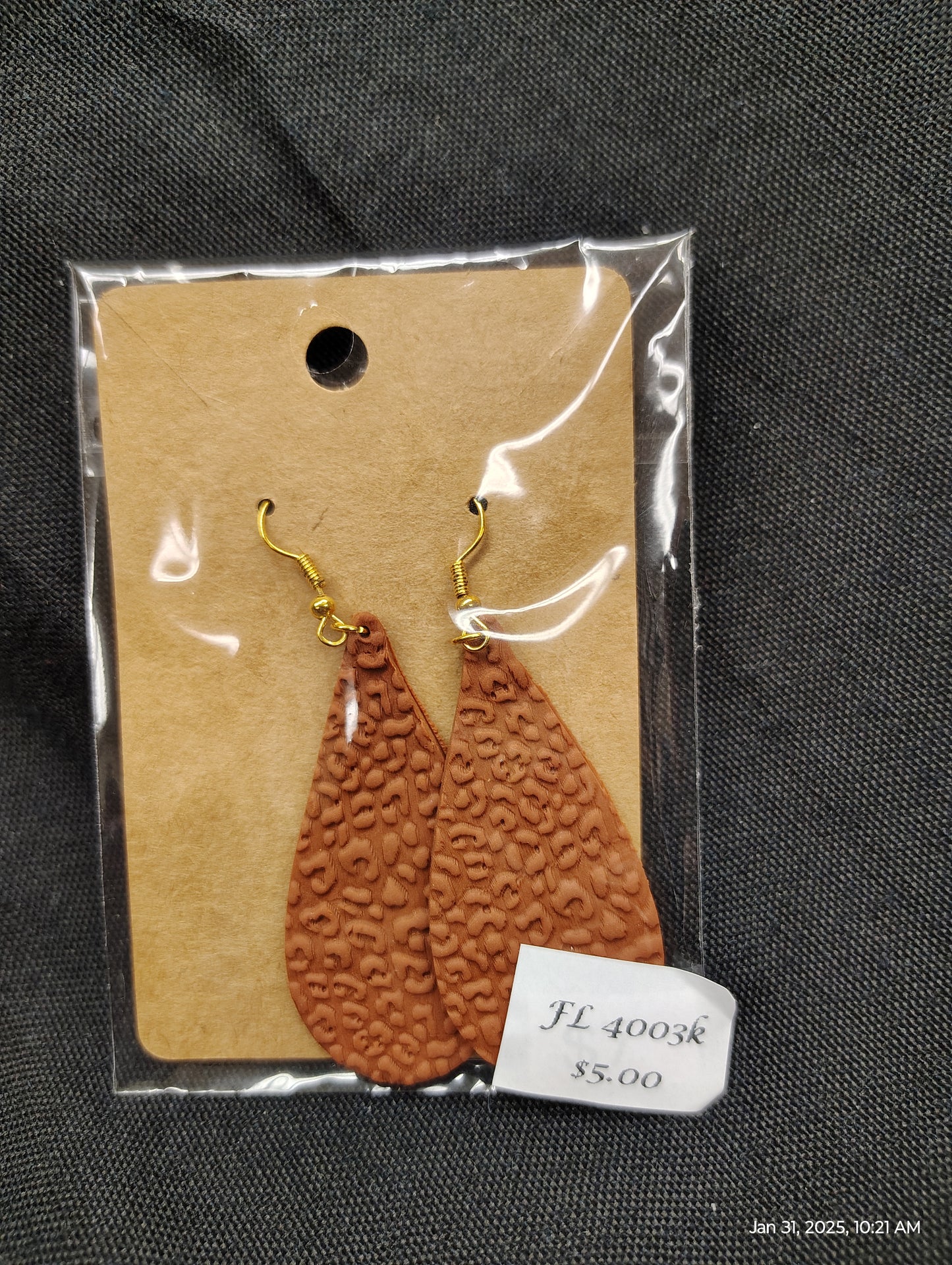 Tear Drop Earrings by FL