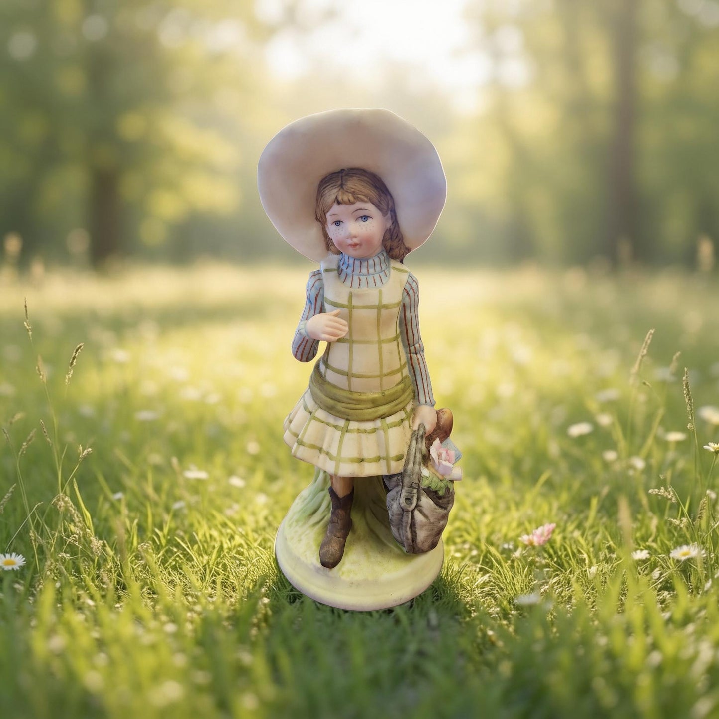 Vintage 1973 Holly Hobbie Figurine