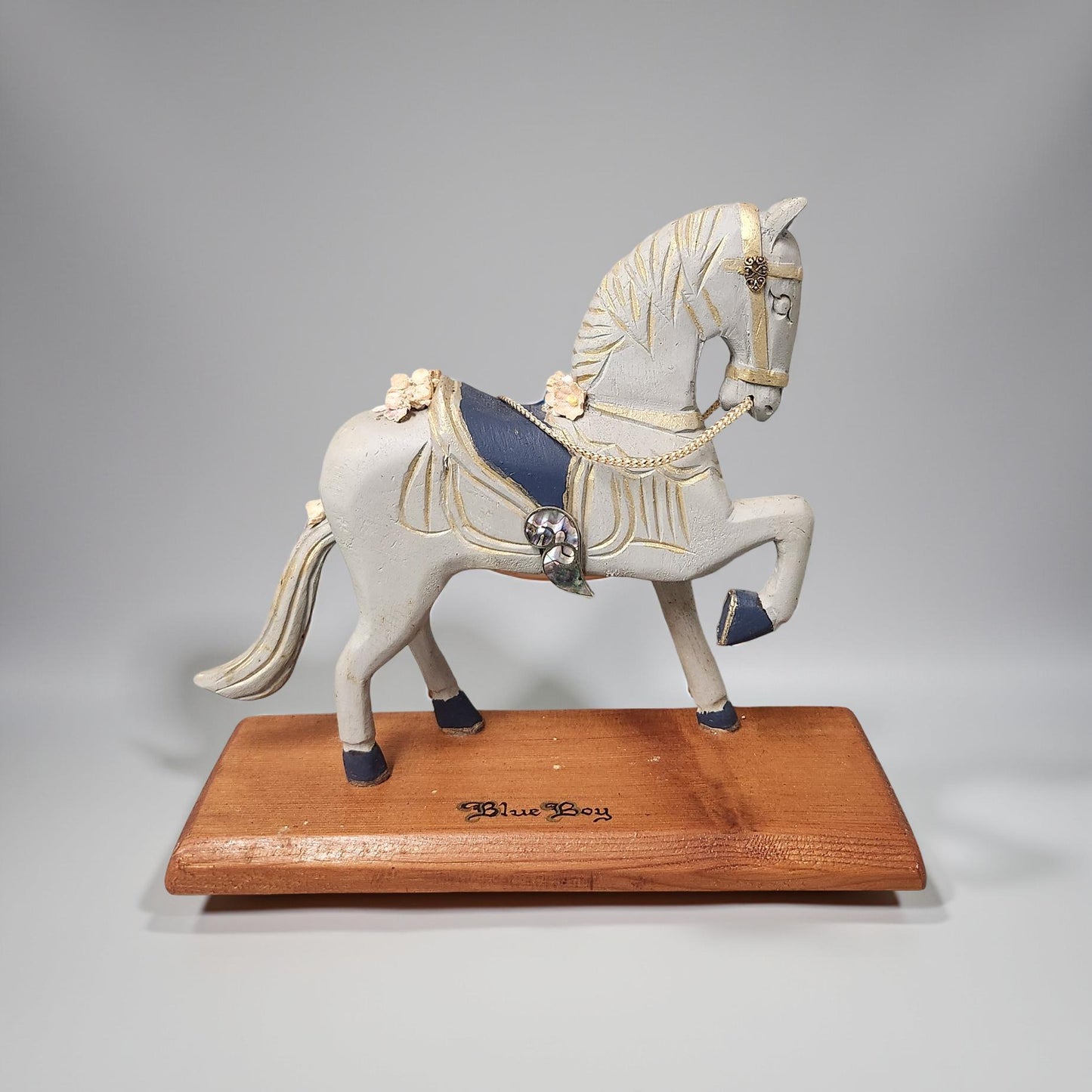 Hand-Carved Wooden Horse Figurines – Toy & Décor