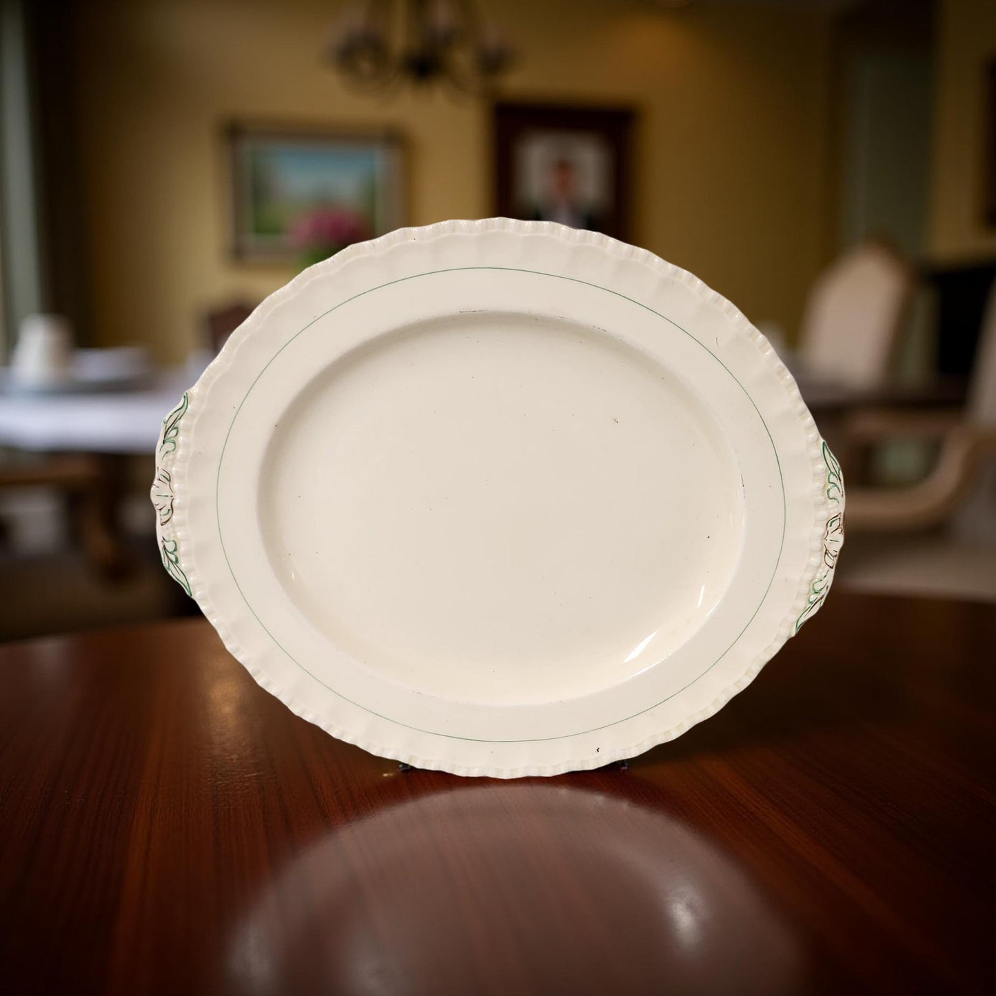 Grindley Platter - Creampetal Pattern