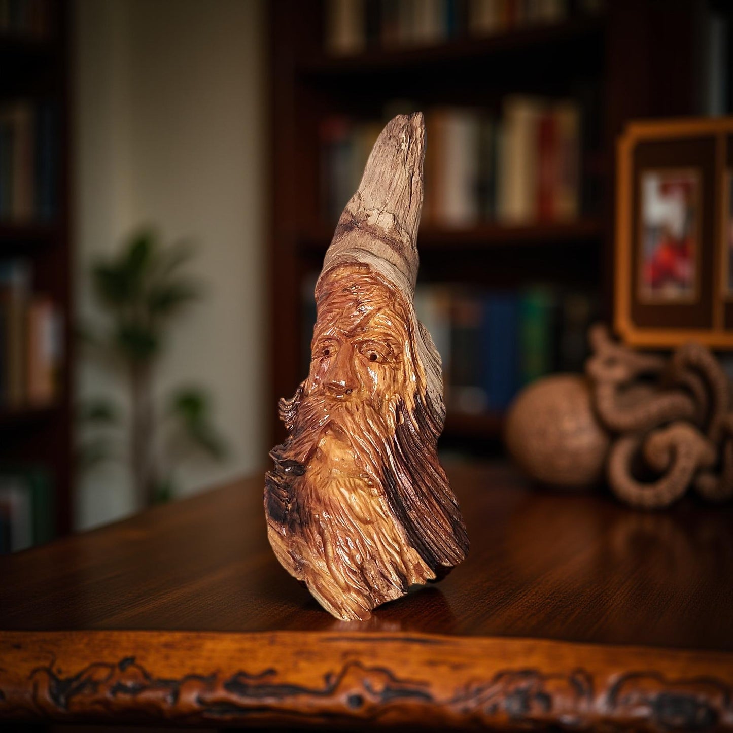 Magical Hand Carved Wood Spirits - Unique Home Decor