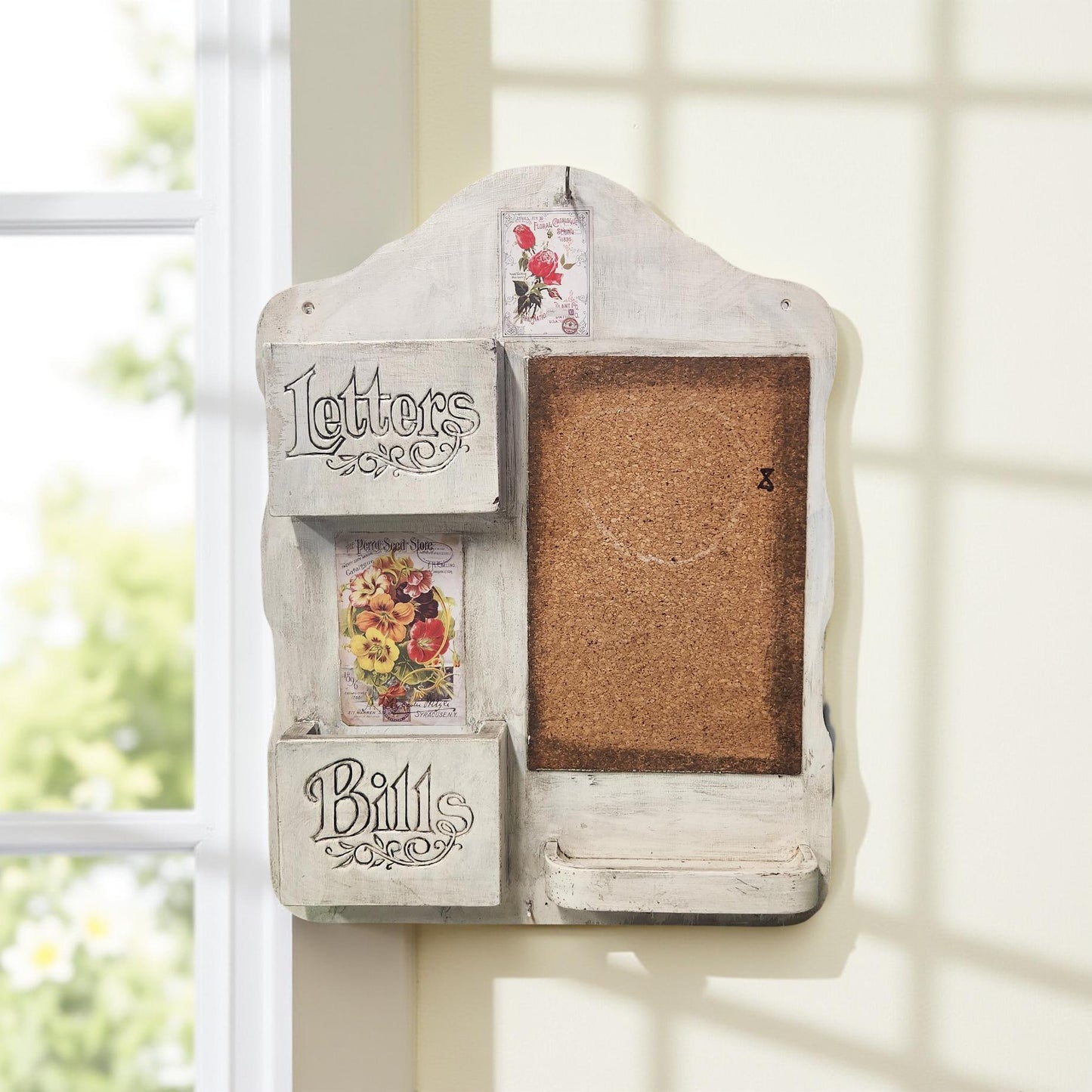 Handcrafted Letter and Bill Holder – by Ms. Linda Richard