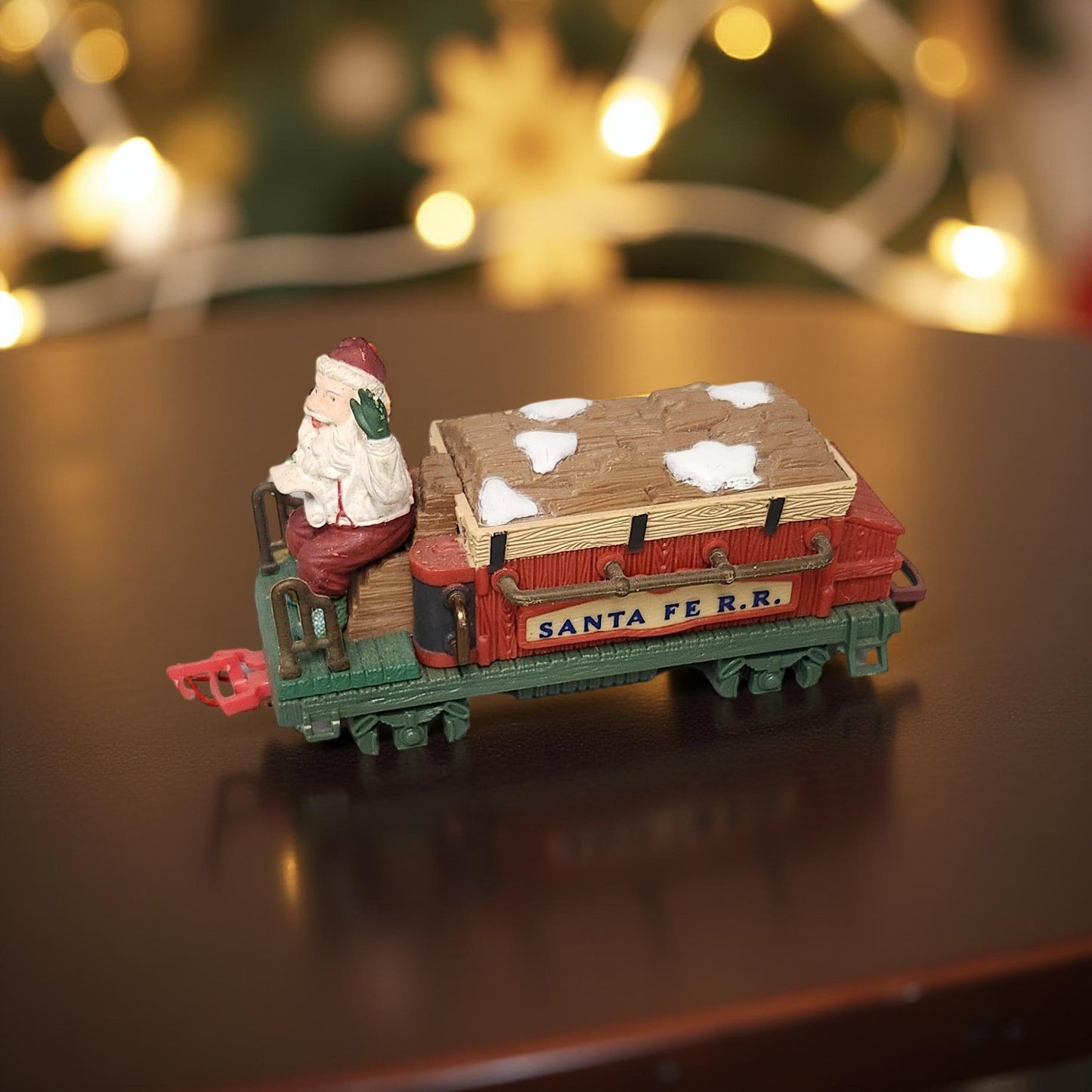 New Bright Holiday Santa Fe R.F. Train Car