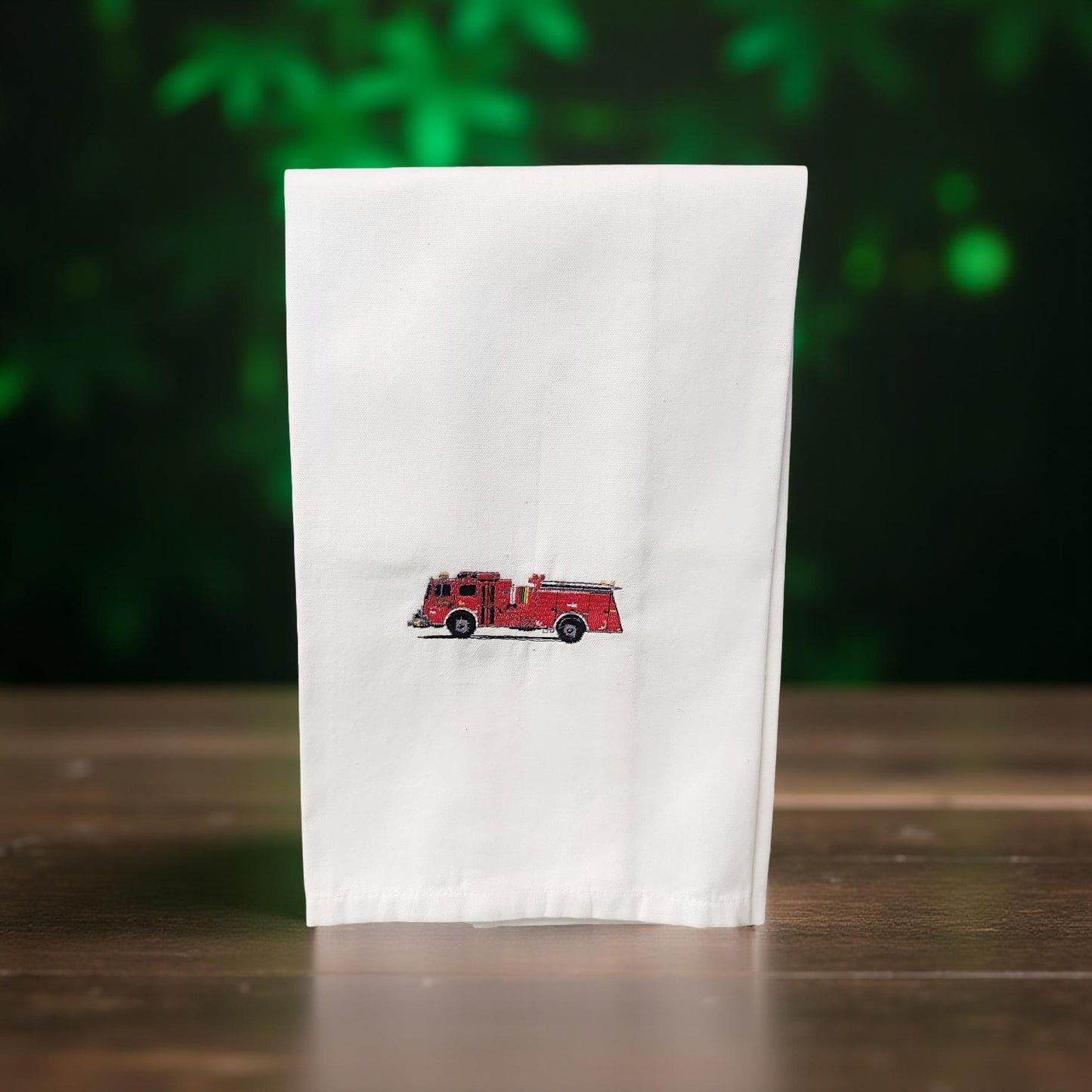 Hand-Crafted Embroidered Summer Fun Hand Towels
