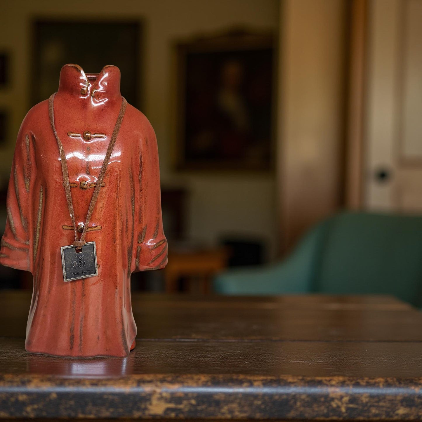 Elegant Kimono Coat Inspired by Eastern Vases