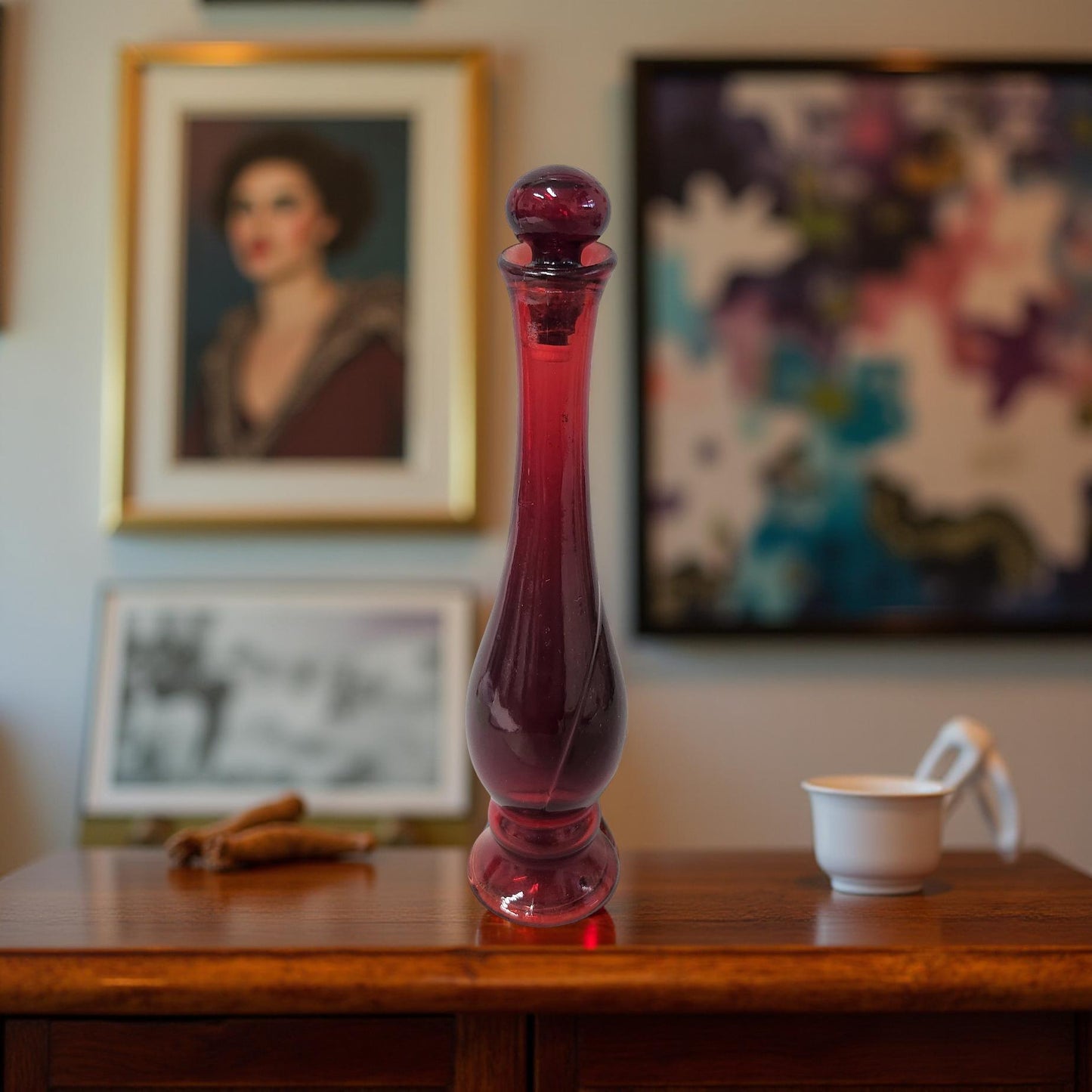 Vintage Ruby Red Glassware