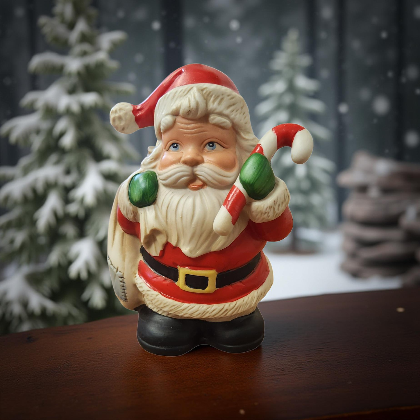 Vintage Santa Piggy Banks