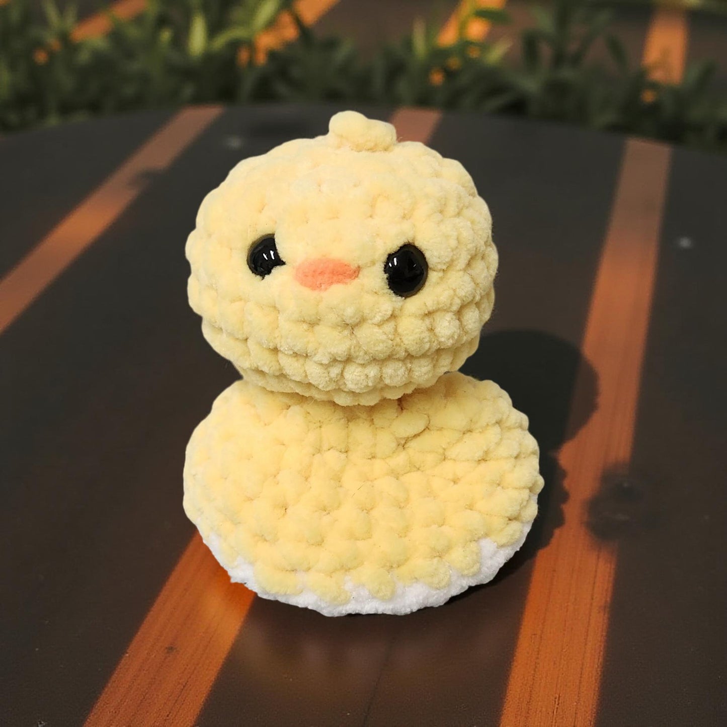 Small Handmade Crochet Frog and Duck Plushies