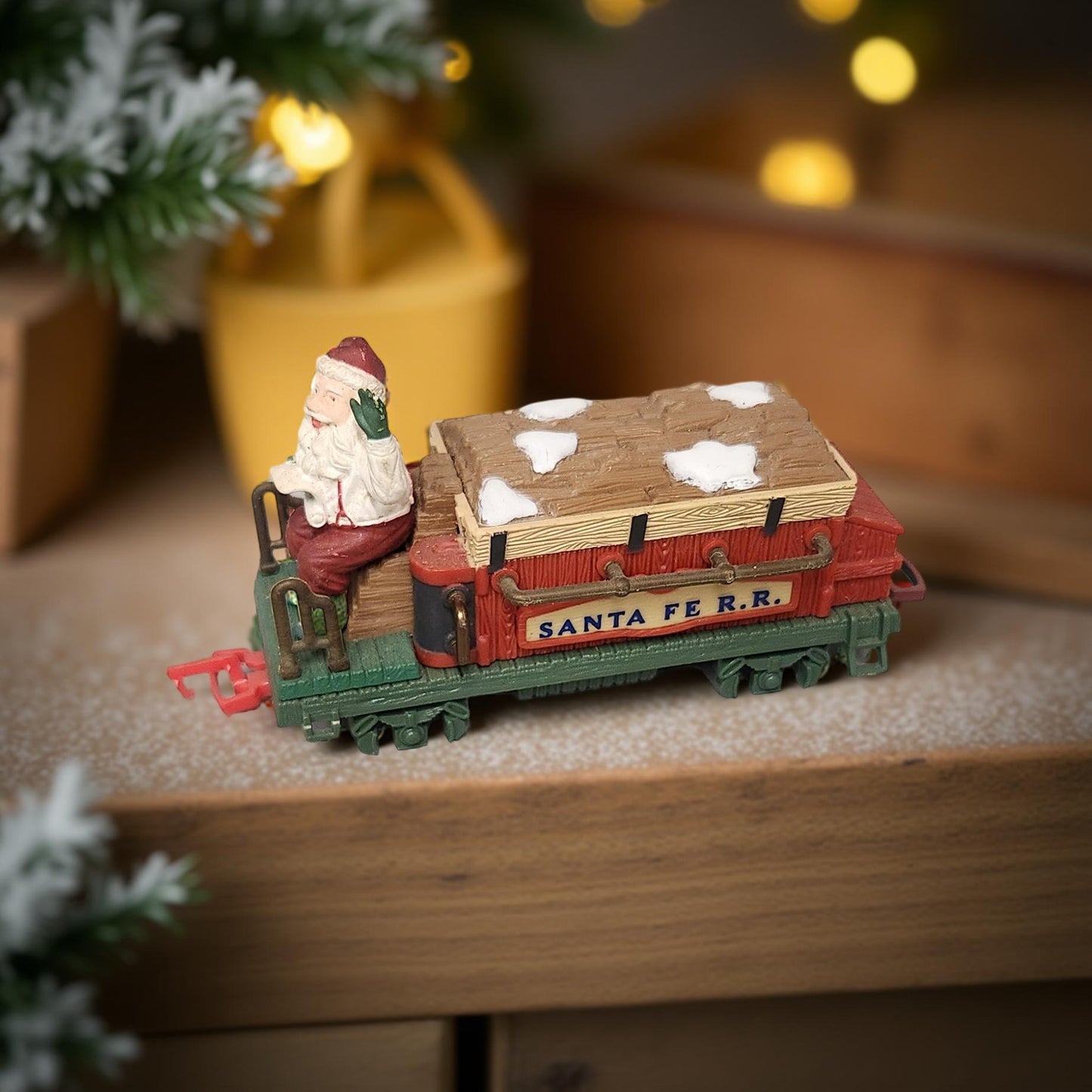 New Bright Holiday Santa Fe R.F. Train Car