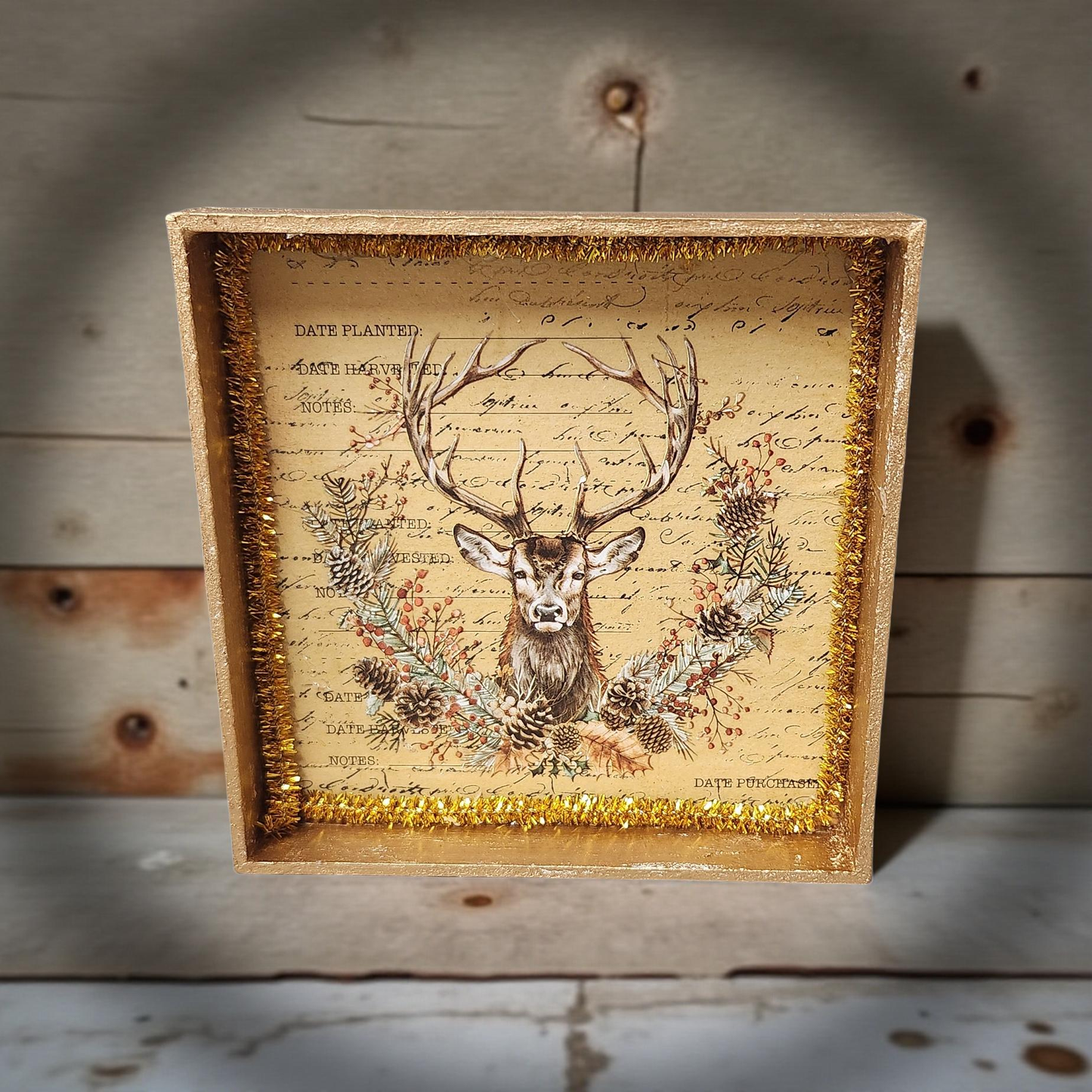 Christmas Shadow Box Collection - Locally Made