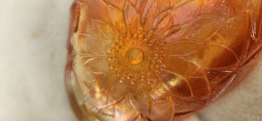 Antique Carnival Glass Platters - Elegant Tableware