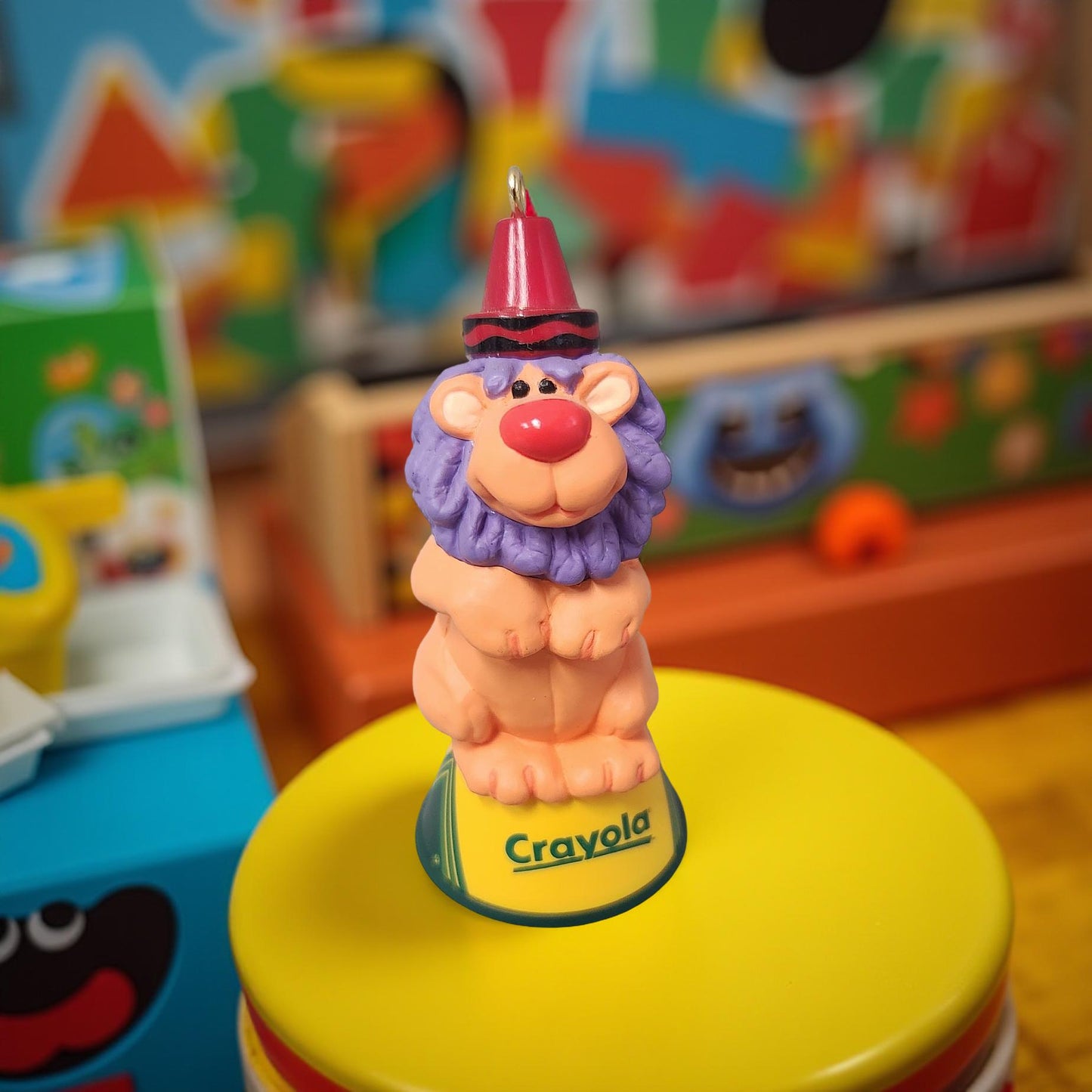 King of the Ring Ornament - Crayola Bright Hallmark Collection