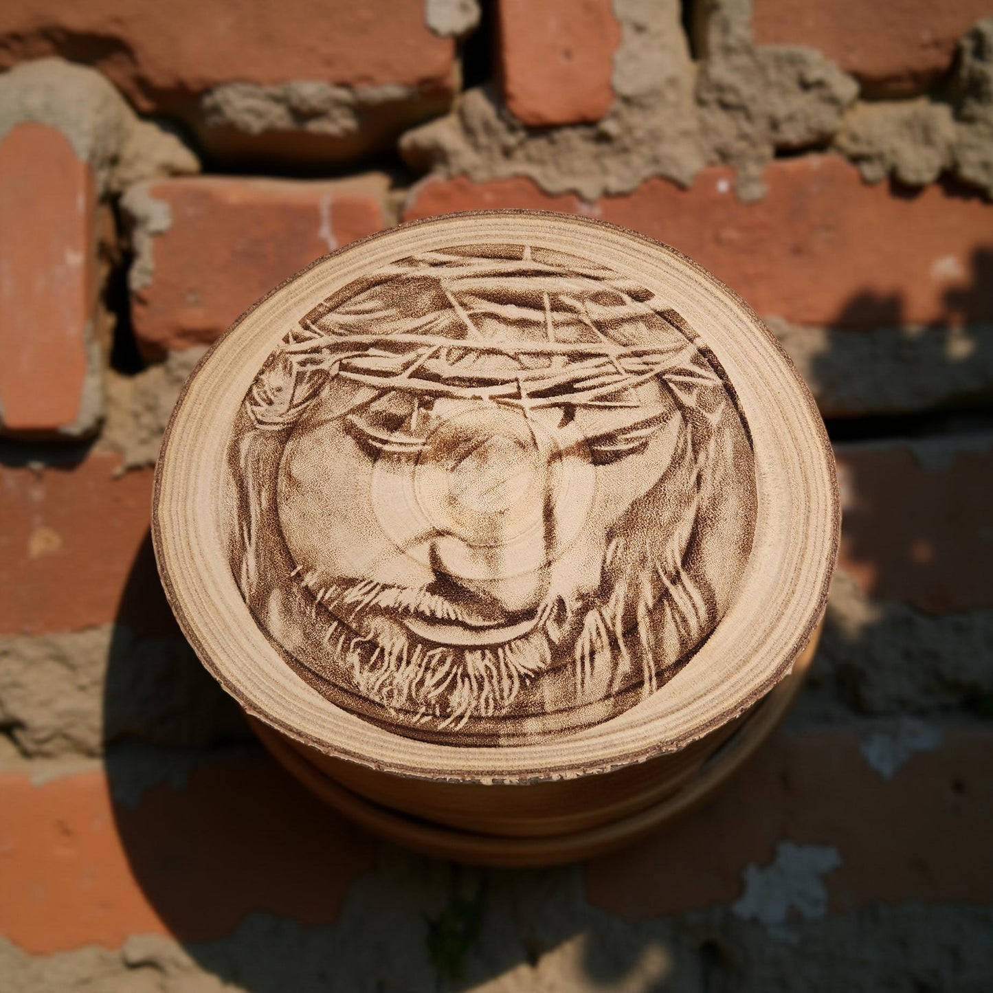 Religious Laser Engraved Artwork of Jesus for Home Decor