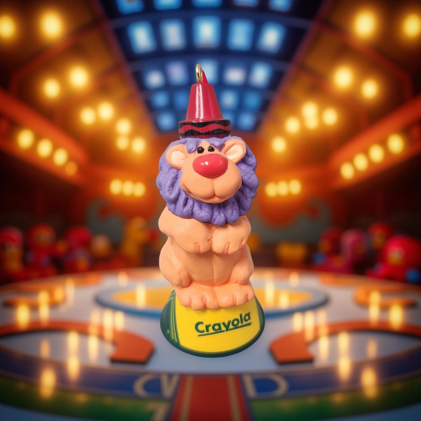 King of the Ring Ornament - Crayola Bright Hallmark Collection